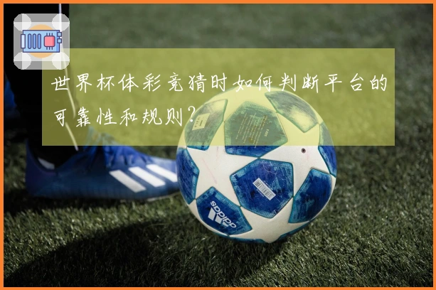 世界杯体彩竞猜时如何判断平台的可靠性和规则？