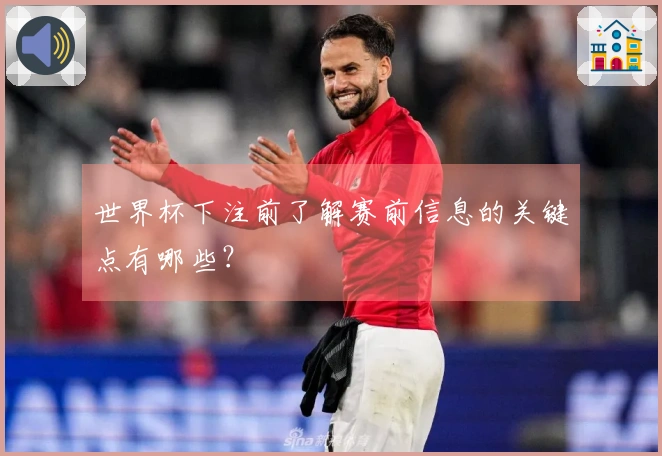 世界杯下注前了解赛前信息的关键点有哪些？