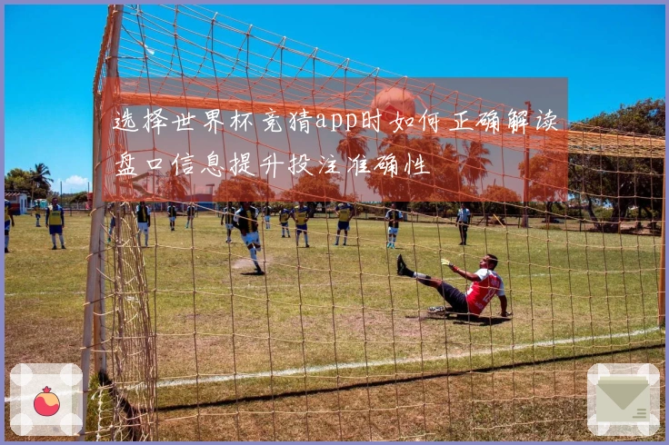 选择世界杯竞猜app时如何正确解读盘口信息提升投注准确性